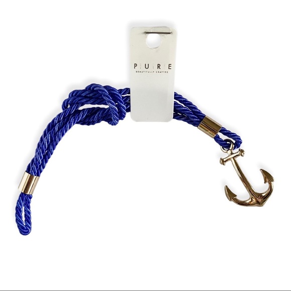 Braided Rope Anchor Bracelet - Picture 2 of 7